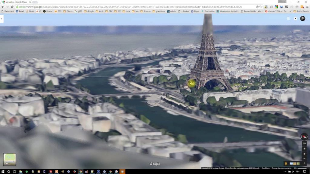 Google Maps 3D Online